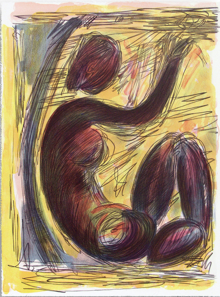 Tribal Series : Wind on Buffalo Grass, 1985