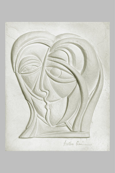 Lovers , Vellum Relief, 1987
