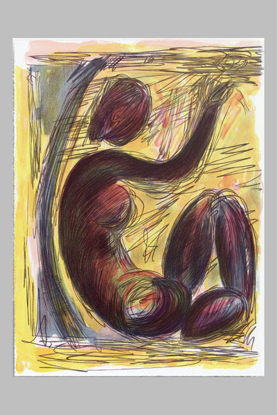 Tribal Series : Wind on Buffalo Grass, 1985