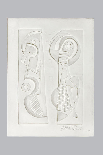 Romeo and Juliet (White), Vellum Relief, 1987